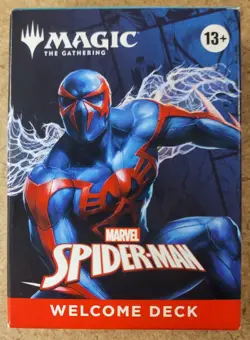 2025 SDCC Exclusive - Spider-Man Blue Welcome Deck - Magic the Gathering - NiP - Image 1