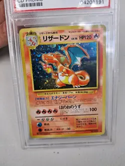 1998 Japanese Charizard CD Promo PSA 9 Holo #006 Pokemon Card - Image 4