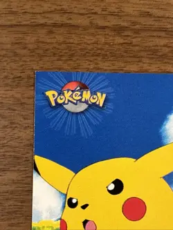 Topps Pink Logo TV2 Pikachu #25 TV Animation Pokemon Card - Image 2