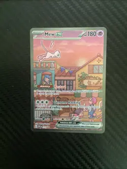 Pokemon TCG: Mew ex SVP053 Pokemon 151 Ultra Premium Holo Black Star Promo NM - Image 1