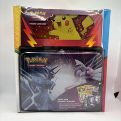 Pokemon TCG - Sword & Shield Lunch Box & Pencil Case Tin Bundle - New/Sealed - Image 1