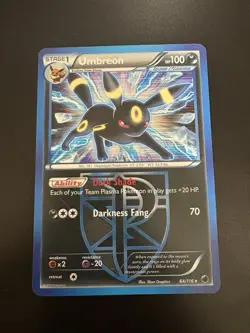 Pokemon TCG Umbreon Plasma Freeze 64/116 Holo Rare Card - Image 2
