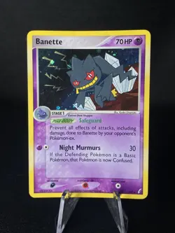 Banette 1/100 - Rare Holo - EX Crystal Guardians Pokemon TCG - Image 1