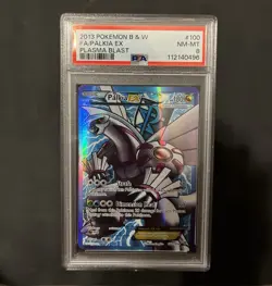 Pokemon PSA 8 Palkia Ex Team Plasma 100/101 Holo Full Art Ultra Rare! - Image 1