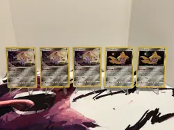 2019 Pokemon Jirachi 5 Card Lot SM161 Team Up Promo & 99/181 Holo - Image 1