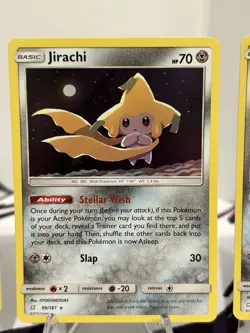 2019 Pokemon Jirachi 5 Card Lot SM161 Team Up Promo & 99/181 Holo - Image 5