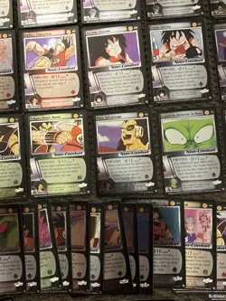 DBZ CCG Saiyan SAGA HOLO FOIL LIMITED Rare Dragon Ball Z Score TCG Card LOT 2000 - Image 3