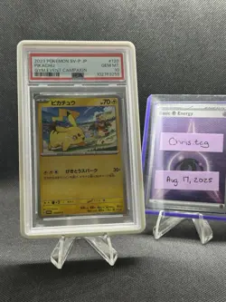 2023 Pokemon SV-P JP Pikachu Gym Event Campaign PSA 10 - Image 1