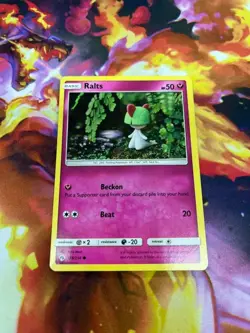 Ralts 139/214 Sm-Lost Thunder Regular LP-Lightly Played Pokemon TCG - Image 1