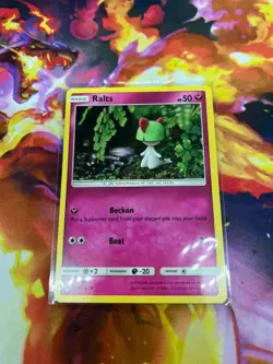 Ralts 139/214 Sm-Lost Thunder Regular LP-Lightly Played Pokemon TCG - Image 3