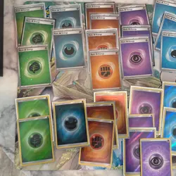 Pokemon 48 Holo Energy Card Lot 2019 sun & moon 2023 scarlet violet TCG fairy - Image 2