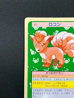 [NM] Vulpix Topsun Green Back 037 Pokemon Card Japanese 1995 10A52 - Image 4