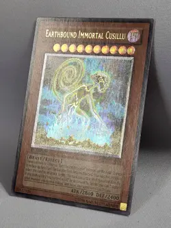 YuGiOh Earthbound Immortal Cusillu ANPR-EN016 1st Edition Ultimate Rare LP - Image 2