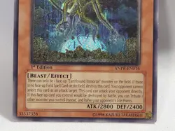 YuGiOh Earthbound Immortal Cusillu ANPR-EN016 1st Edition Ultimate Rare LP - Image 5
