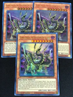 YUGIOH GIZMEK OROCHI THE SERPENTRON SKY SLASHER MP20-EN114 1ST ULTRA X3(NM) - Image 1