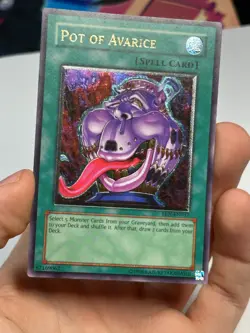 Yugioh! EURO Pot of Avarice EEN-EN037 Ultimate Rare Unlimited NM - Image 3