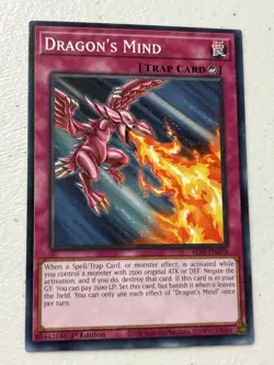 Dragon's Mind 1st Edition [NM] - Yu-Gi-Oh! ALIN [Common] - Image 1
