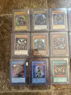 Vintage Yugioh And Pokemon Lot Of 15 | Mewtwo | Dark Magician | Black Luster - Image 3