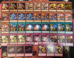 YUGIOH - THERION DECK CORE - CROSS, CHARGE, DISCOLOSSEUM, EMPRESS ALASIA, BULL - Image 1