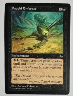 Dauthi Embrace Tempest NM Black Uncommon MAGIC THE GATHERING MTG CARD ABUGames - Image 1