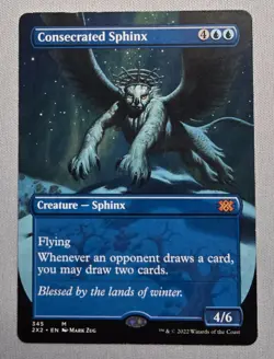 Consecrated Sphinx - (Borderless) - Double Masters 2022 - MP - Image 1
