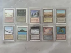 MTG Dual Lands Full Set - Revised Edition - Ungraded NM-HP - Image 1