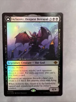 Aclazotz, Deepest Betrayal,Temple Of The Dead, NM, Magic: the Gathering, Foil - Image 1