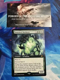 Famished Worldshire Extended Art Borderless Edge of Eternities - Image 1