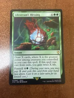 DDcards 🇨🇦 Mtg Magic Final Fantasy Commander Lifestream’s Blessing - Image 1