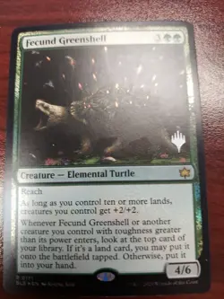 Fecund Greenshell Bloomburrow Foil - Image 1