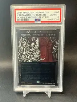 🌈 Valgavoth, Terror Eater - Showcase Textured Foil - MTG #407 - PSA 10 🌈 - Image 1