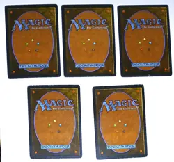 Magic the Gathering * MTG * 5 x Mishra's Factory * Fourth * MP - Image 2