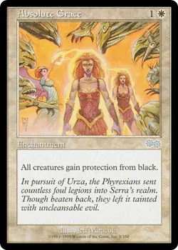 ABSOLUTE GRACE mtg LP Urza's Saga 1 Unc - Image 1