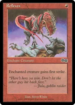 REFLEXES x4 mtg LP Urza's Saga 4 Common - Image 1