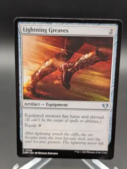 Lightning Greaves Commander Masters Regular - Image 1
