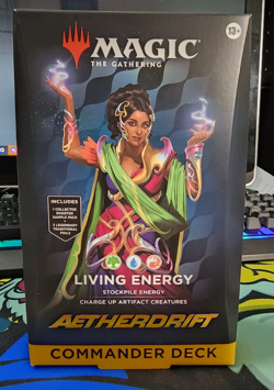 Magic The Gathering Aetherdrift Commander Deck - Living Energy - Factory Sealed - Image 1