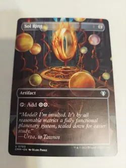 Sol Ring (Borderless) Commander Masters Regular - Image 1