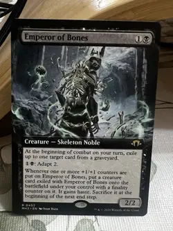 MTG | Emperor of Bones (Extended Art) [MH3] NF - Image 1