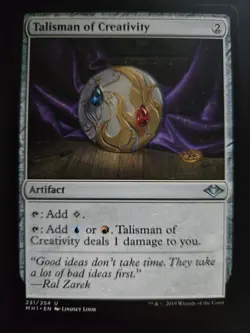 Talisman of Creativity NM Modern Horizons MTG FREE SHIPPING - Image 1