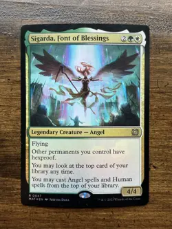 Sigarda, Font of Blessings - Foil & Reg #47 NM MTG - Image 2