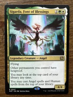 Sigarda, Font of Blessings - Foil & Reg #47 NM MTG - Image 3