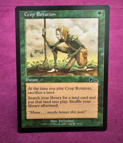 MTG Crop Rotation Urza's Legacy NEVER PLAYED - Image 1