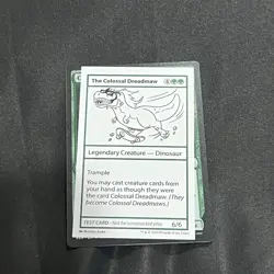 The Colossal Dreadmaw - Mystery Booster 2 Playtest Cards (MB2PC) - MTG - Image 1