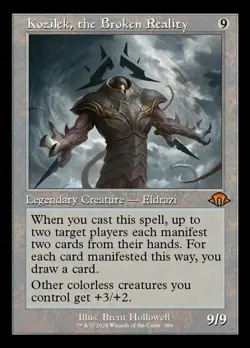 Kozilek, the Broken Reality - Retro Frame NM, English MTG Modern Horizons 3: Mai - Image 1