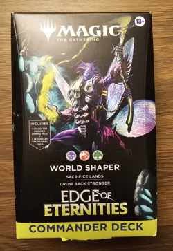 Magic: The Gathering Edge of Eternities World Shaper Commander Deck - Image 1