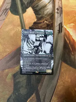 MTG BORDERLESS Glissa, Herald of Predation March of the Machine NM - Image 1