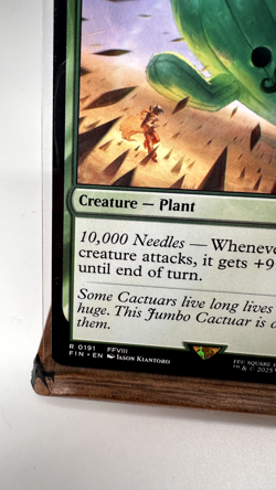 Jumbo Cactuar Final Fantasy Regular, NM, 191, Fast Shipping! - Image 4