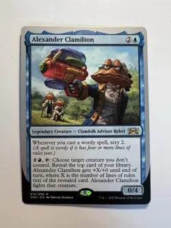 Alexander Clamilton - MTG Unsanctioned - NM - Image 1