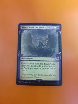1x March from the Black Gate | FOIL Scroll | LTR: Tales of Middle-Earth | MTG - Image 3