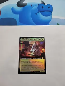 MTG - Saruman, the White Hand (Extended Art) LTC Foil Mythic #0091 - Image 2